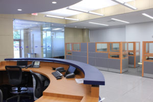 Municipal Credit Union - reception desk