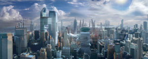 Buildings- Image of NYC in the future.