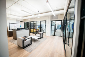 Office reception space